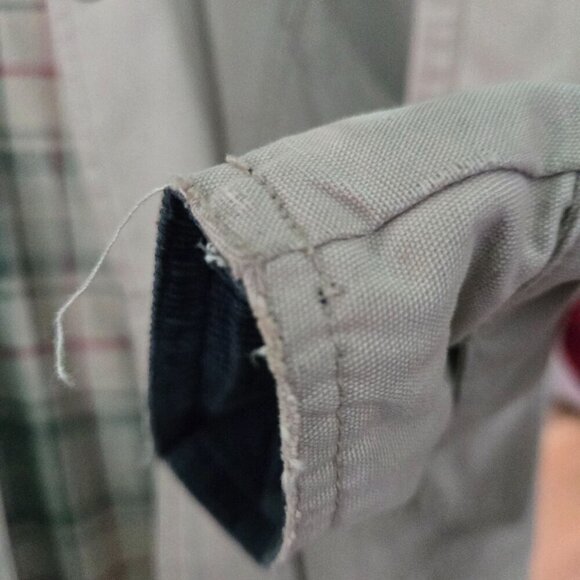 Manisha Jeanswear Vintage Blanket Lined Barn Chore Coat Men's Size S - Picture 8 of 10